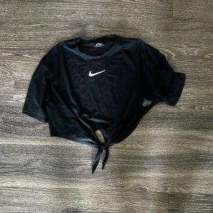 Nike crop mesh shirt